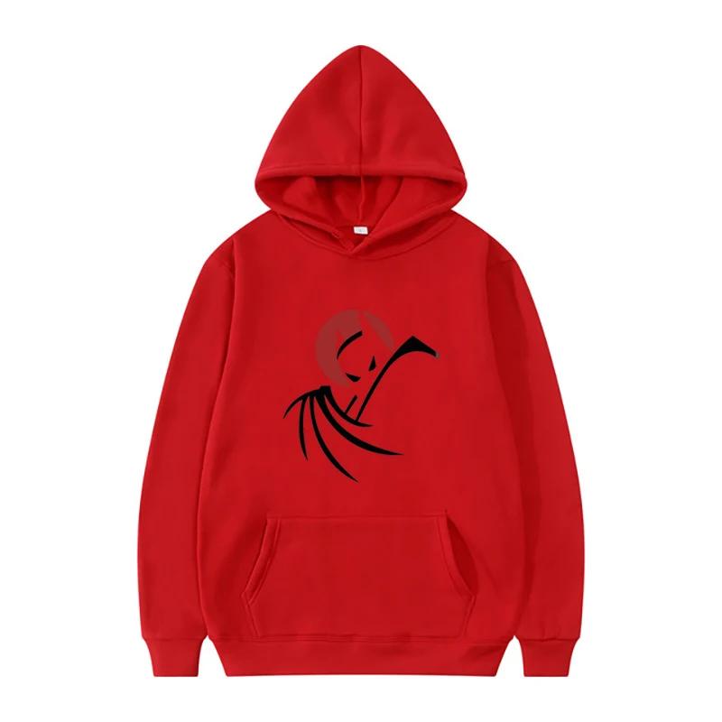 Осень и зима мужская толстовка с капюшоном спортивная летучая мышь анимационная серия аниме одежда мужская и женская повседневная модная теплая кофта