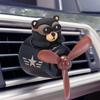 Odorless DIY Perfume Ornament Airplane Pilot Bear Car Air Freshener Decoration Accessories Aroma Vent Clip Fragrant Diffuser Men