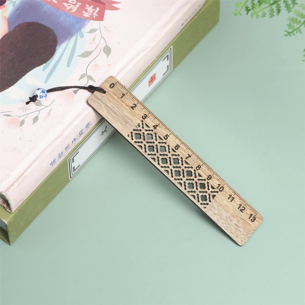 Sandalwood Wooden Book Mark Carving Pagination Mark High Quality Reading Tools  Gift