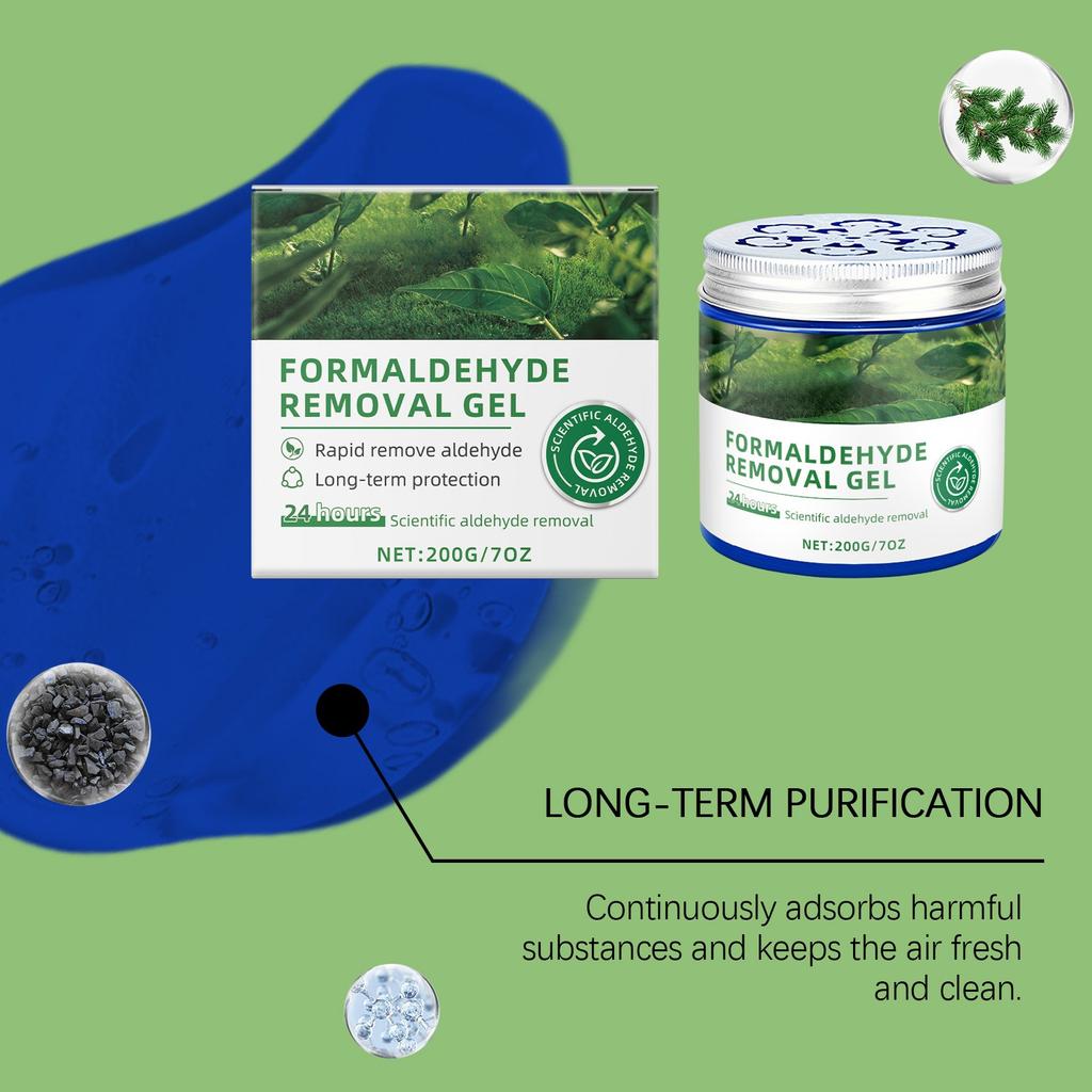 Коробка с агентом для удаления запахов New House Odor Removal Agent Purifier Deodorant Odor Removal 2ml