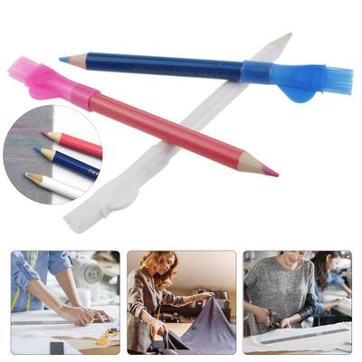 3 шт./пакет, гладкие письменные маленькие карандаши с портным знаком, яркие цвета, 3 цвета, тканевые ручки для шитья, швейные инструменты