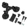 Tripod Suction Cup Holder Strong Adsorption Car Triple Suction Cup Mount for Action Cameras Mobile