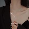 Banyan Tree S925 Silver Unicorn Necklace - Elegant Clavicle Chain Design (2022 Edition)