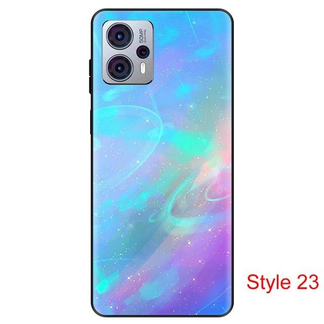 Чехол для Motorola Moto G23, пылезащитный черный чехол, силиконовый чехол 6,5 дюймов для MotoG23, противоударный мягкий бампер из ТПУ, полная защитная сумка