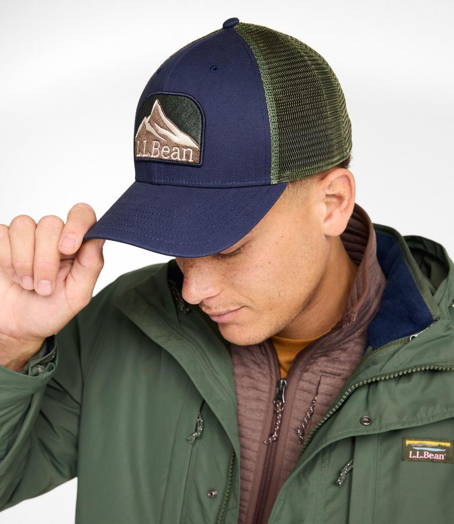 Мужская кепка-тракер L.L.Bean, один размер подходит всем, цвет Carbon Navy Ascent, разноцветная, 1000294004