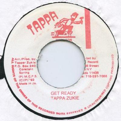 7-дюймовая пластинка TAPPA ZUKIE - Get Ready none Tappa 1978 Ямайка Регги, Ска и Даб