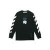 OFF WHITE Летняя коллекция 2020 Футболка мужская Черная OMAB001R201850051001