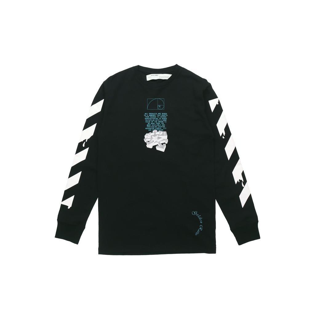 OFF WHITE Летняя коллекция 2020 Футболка мужская Черная OMAB001R201850051001