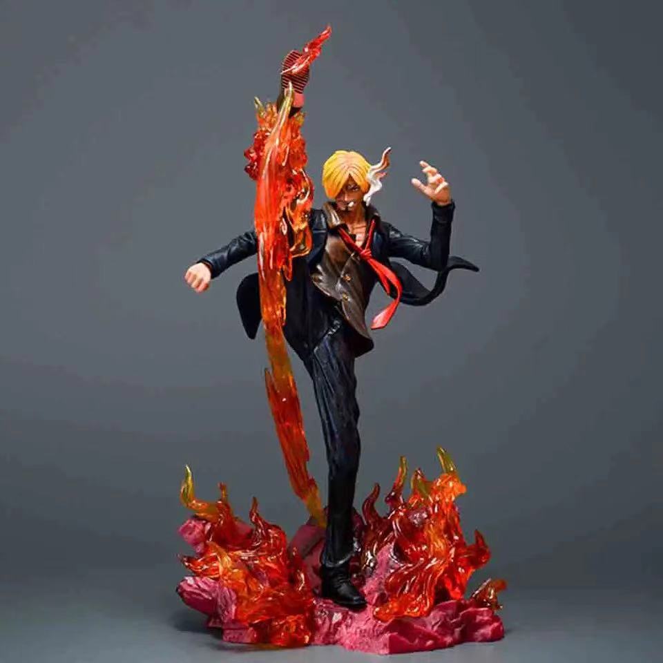 30СМ Фигурка Аниме One Piece Санджи Статуя GK Фигурки Действия Коллекционная Модель Игрушки В Подарок