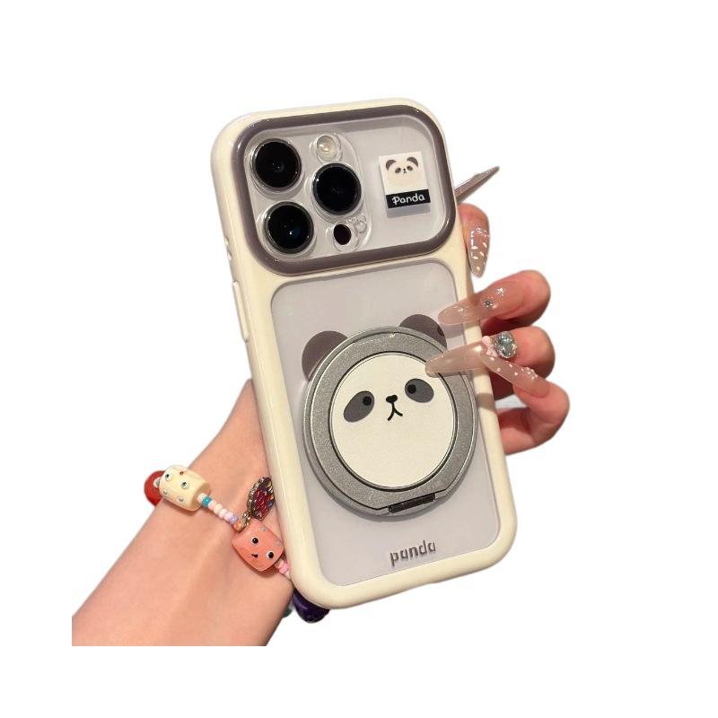 Милый вращающийся держатель-панда для чехла мобильного телефона iPhone11ProMax милый чехол для Apple 11/11