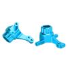 Aluminum Alloy Front Knuckle Arms Steering Cup for Tamiya TT02 1/10 RC Car Upgrade PartsBlue