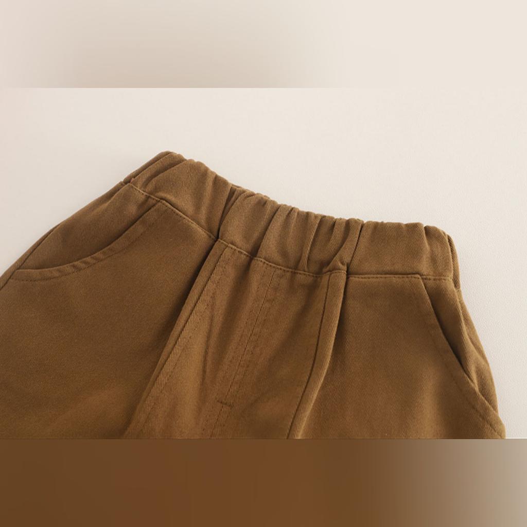 Детский повседневный комплект с длинным рукавом, удобные наряды для повседневной носки