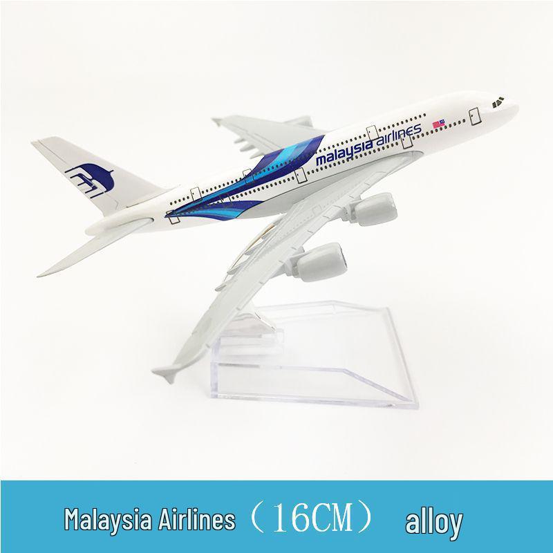 16 см, модель самолета из сплава, игрушка-модель: A320 Sichuan Airlines, China Southern Airlines A380, Air China Boeing B747