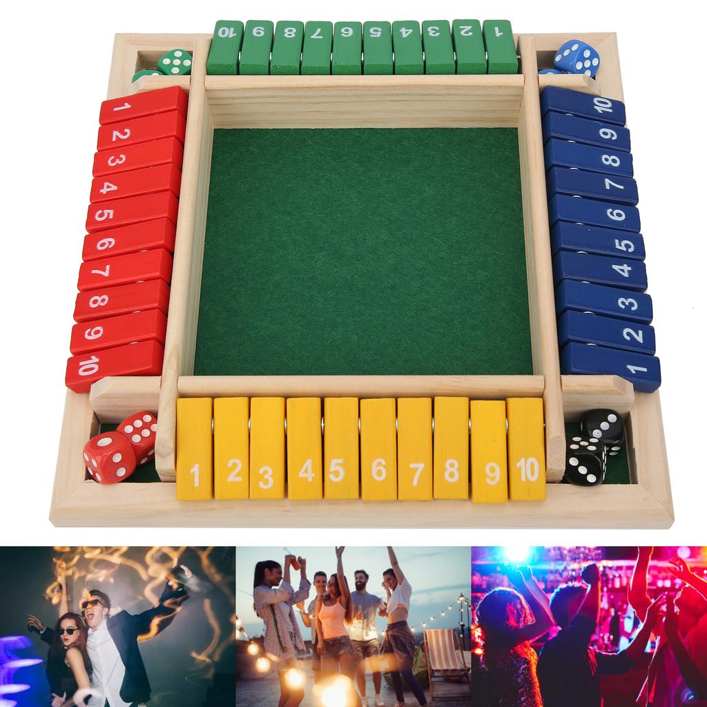 Игра в кости Математическая игра Деревянная доска Паб Бар Вечеринка Семья Родитель Ребенок Интерактивная игра
