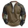 Men's Winter  Buckle Sweatshirt Men's Printed Men's Sweatshirt