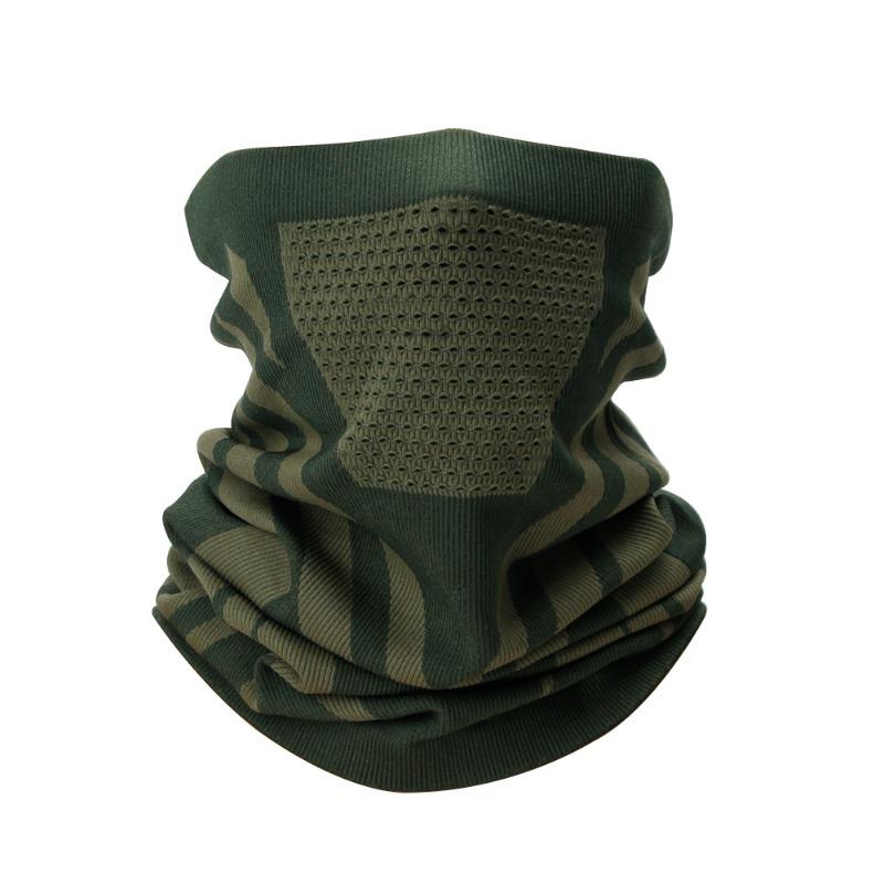 Thickened Hemmed Warm Scarf for Cycling Mask for Outdoor Cold Protection Running Sports Breathable and Windproof Neck Guard Neck Cover