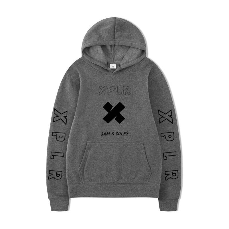 Autumn Winter Sam and Colby Printed Men's Hoodie Brand Hoody Clothes Vintage Fashion Casual Unisex Long Sleeve Pullovers