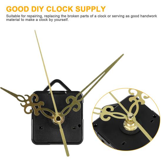 DIY Silent Wall Quartz Clock Movement Mechanism Replacement Tools Parts Set