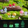 6 шт. Светящийся микро-ландшафт DIY набор украшений-грибов