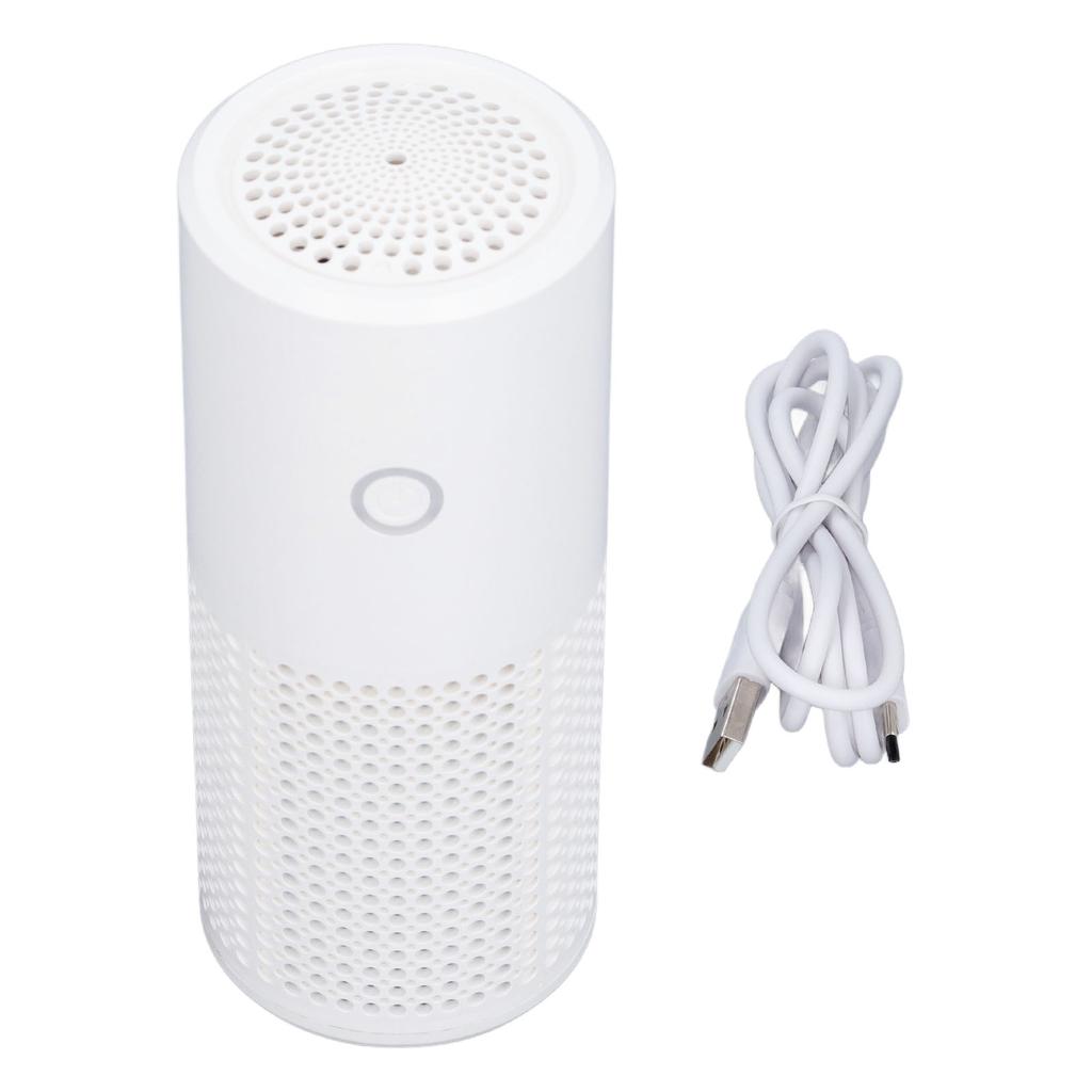 Air Purifier for Car 2 Speeds Adjustable Quiet Mini Air Filter Machine with Aromatherapy Function