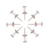 In  S Transparent Push Pins Thumb Thumbtack Board Pins Drawing Photo Wall Studs Office School Supplies