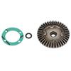 38T Gear Steel Differential Gear Model Car Accessory Parts for ZD Racing DBX 10 Black
