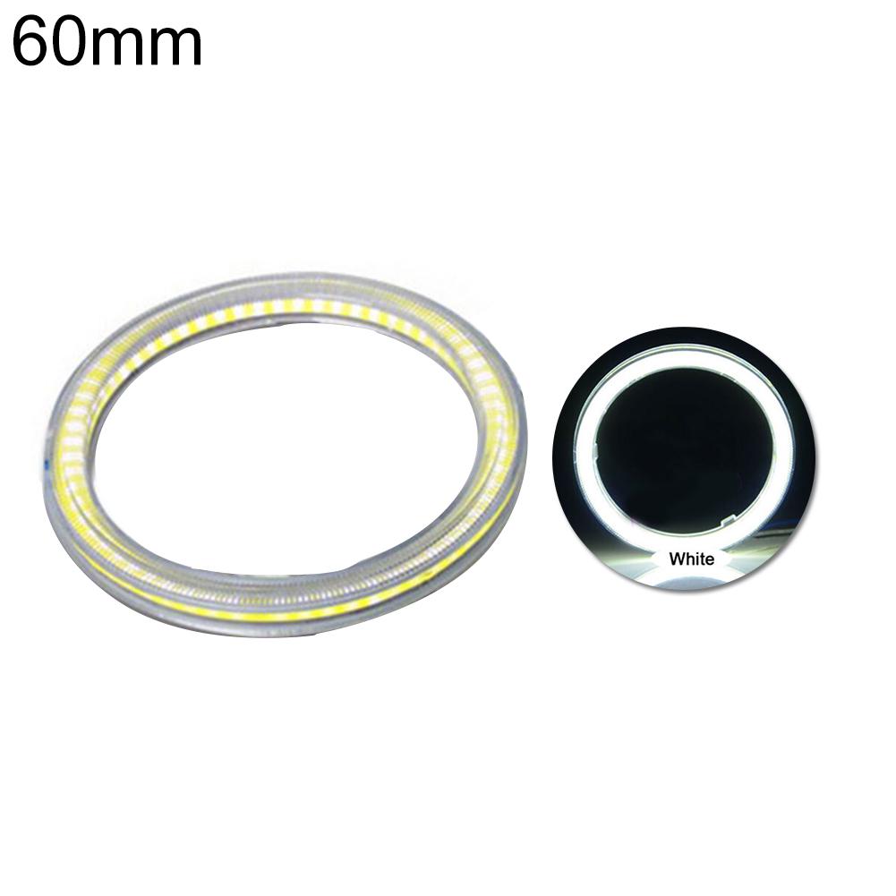 60 мм-120 мм автомобиль COB ангельские глазки светодиодные кольцевые фары лампы