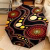 1PC Aboriginal Art Kangaroos Automatic Umbrella - Suitable Travel Outdoor Portable Umbrella Birthday Gift Daily Essentials