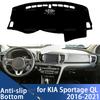 Для KIA Sportage QL 2016-2021 Автомобильный чехол на приборную панель Коврик на приборную панель Накладка на панель Ковер Dashmat Защитные коврики от УФ-лучей Левый руль Правый руль