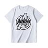 T Shirt For Men Print Short SleeveSpider-Man T-Shirt Clothes100% Cotton Round Neck Joint Half Tide Tops Tee