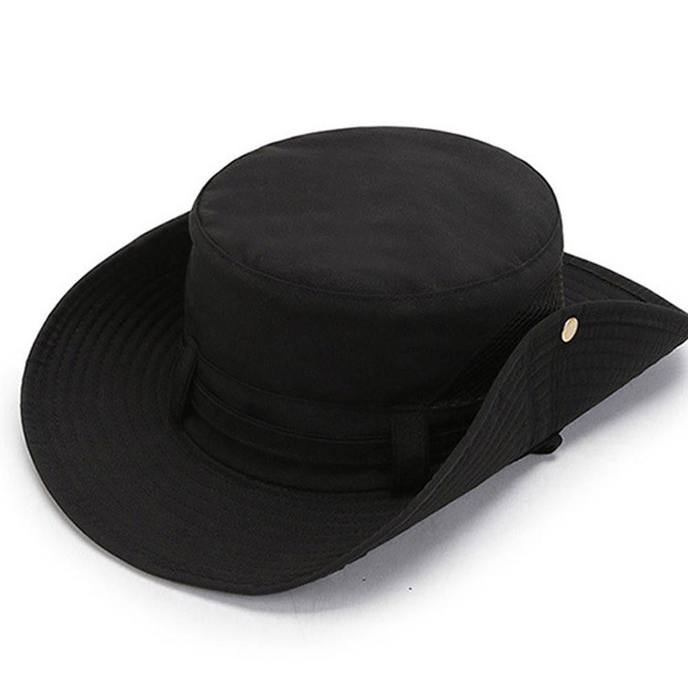 Wide Brim Hiking Hats UV Protection Sun Hat Fashion Panama Cap