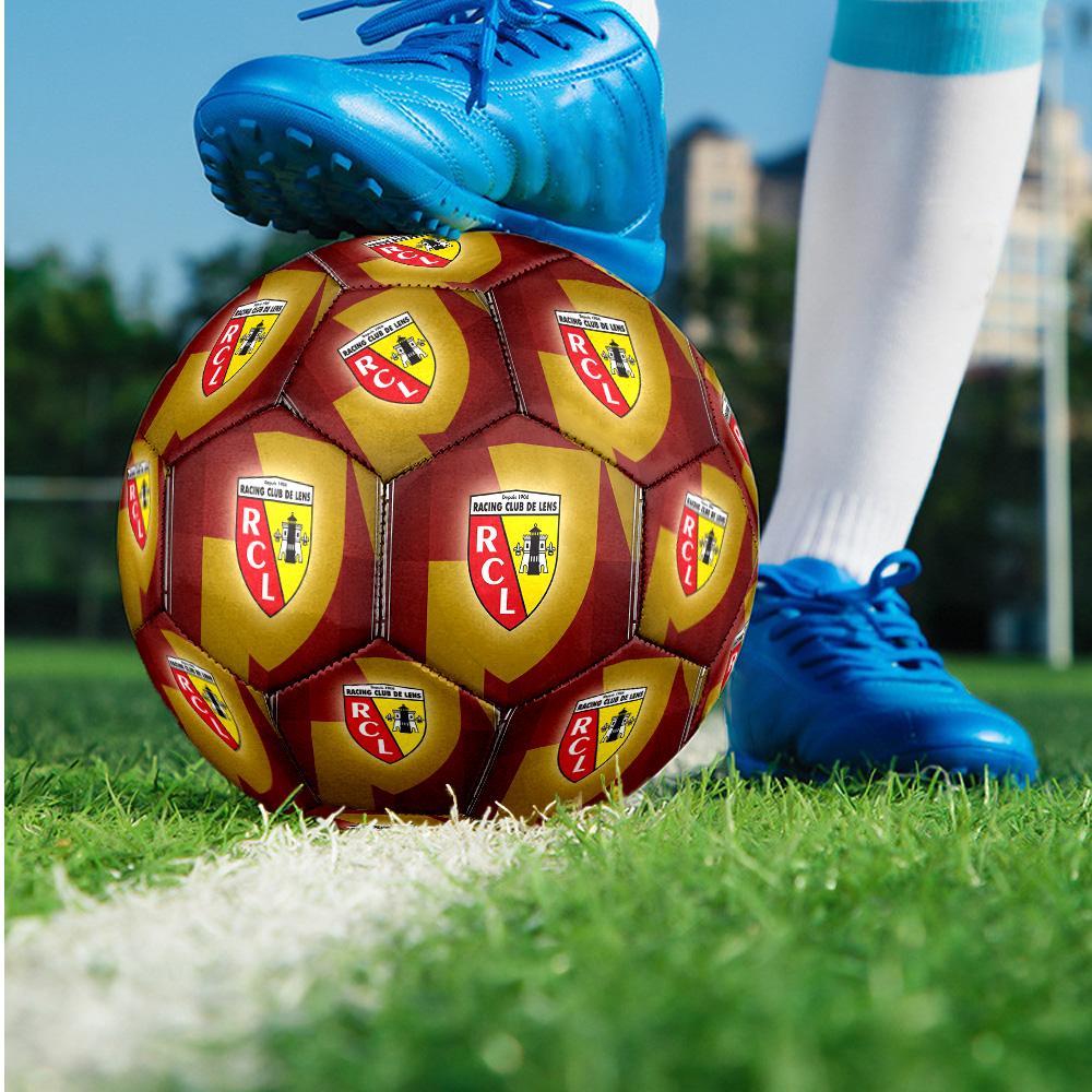 Мяч футбольный Lens FC Размер 5 Стандартный Прочный для тренировок и матчей для взрослых Наружные виды спорта