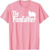 The Pomfather Pomeranian Dog Lover Mens Graphic Tee Short Sleeve Cotton Casual TShirt