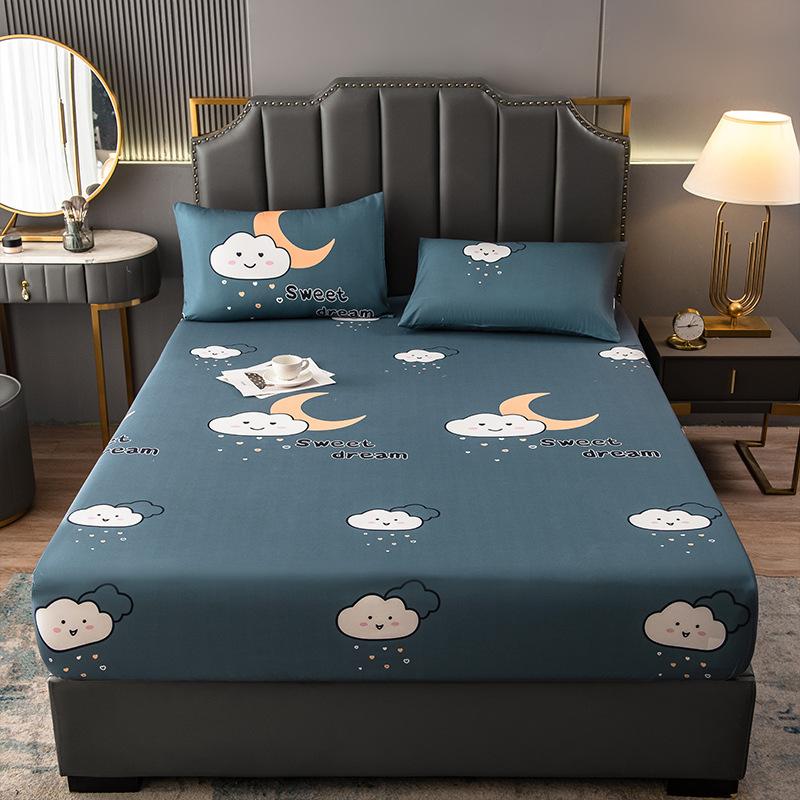 Водонепроницаемый чехол для матраса, наматрасник с глубоким карманом, простыня с эластичной резинкой, моющийся и легкий в уходе