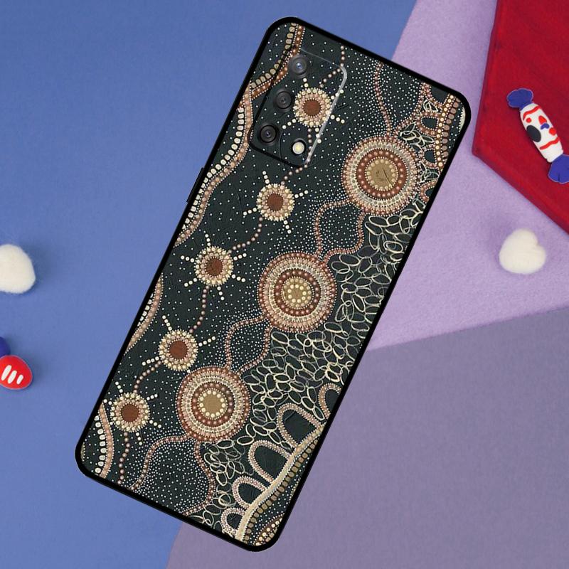 Чехол с художественным принтом аборигенов для OPPO A96 A76 A16 A18 A58 A78 A98 A17 A77 A54 A57 S A74 A5 A9 A53 A52 A72 A15 A93