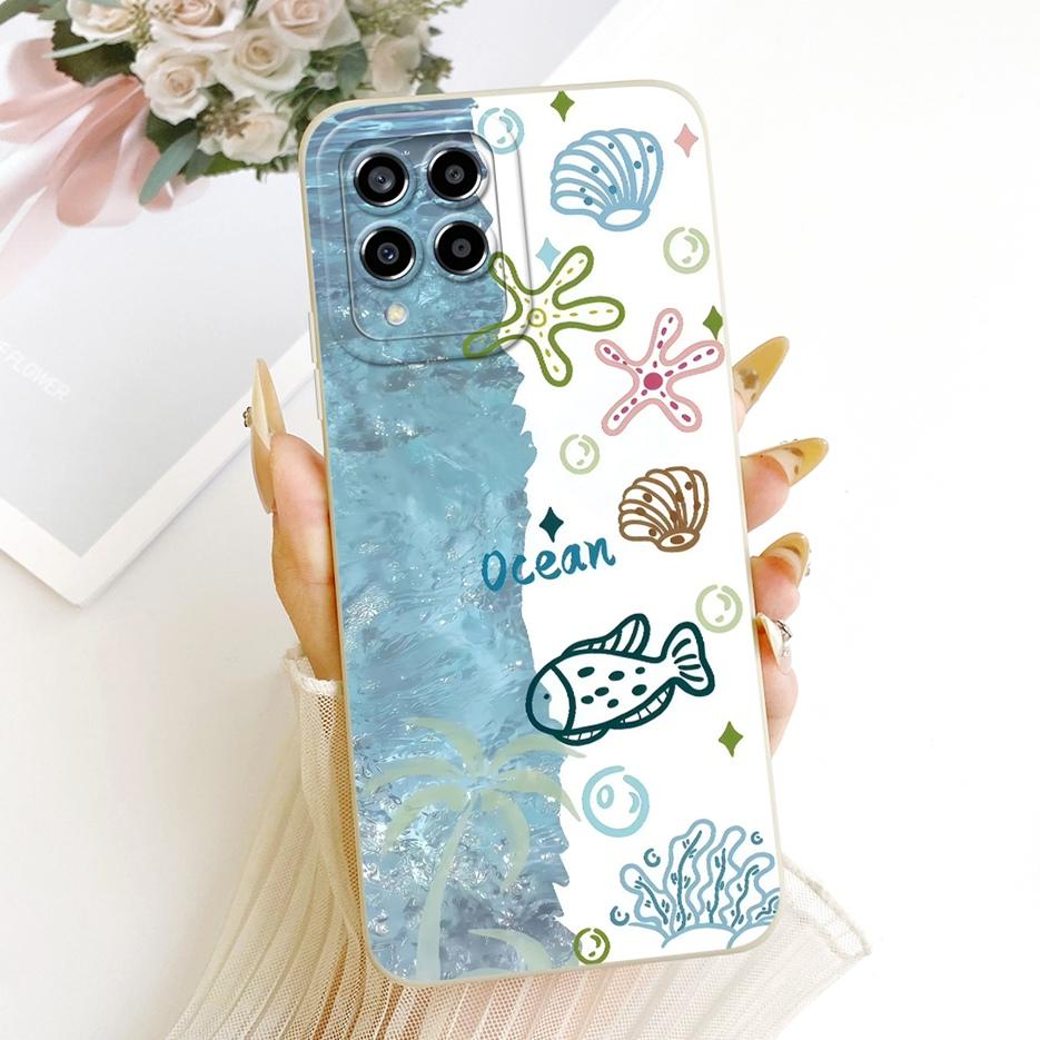 Чехол для Samsung Galaxy M33 5G SM-M336B Милый Мультяшный Кролик Мягкий ТПУ Чехлы для Телефона Для Samsung M33 M 53 Galaxy M53 5G Fundas