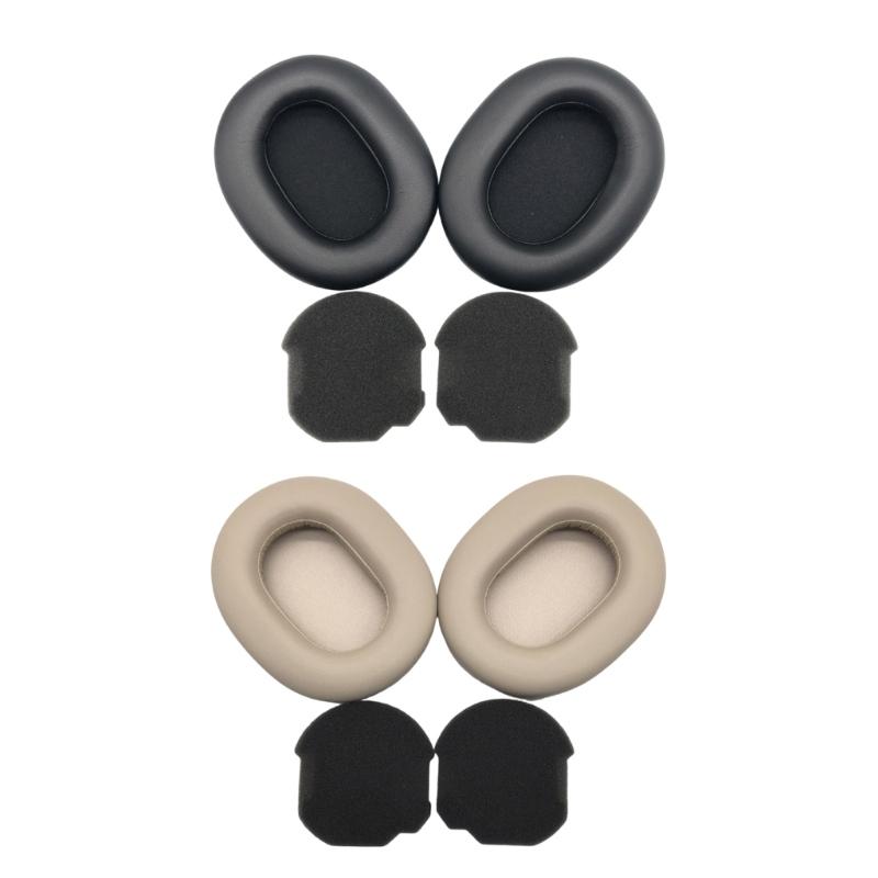 Comfort Protein Leather Earpads Covers Ear Cushions For WH-1000XM5 WH1000XM5 Headphones Enhances Listening