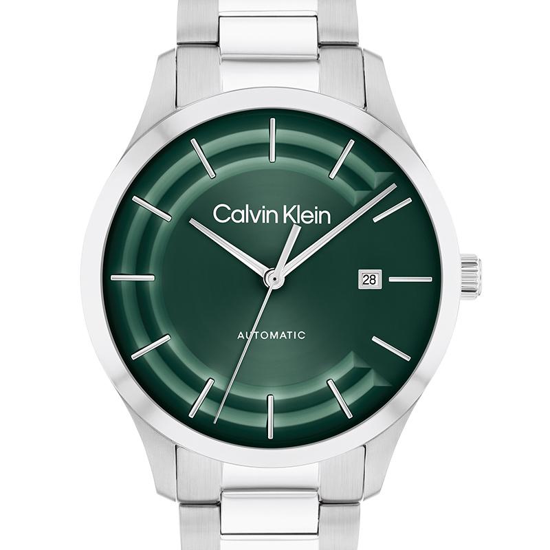 Calvin Klein Автоматические механические часы серии Knight Унисекс Зеленые 25300022