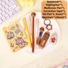 Cartoon School Stationery Set 6 Color Pens Cartoon Stationery Set  for Primary School