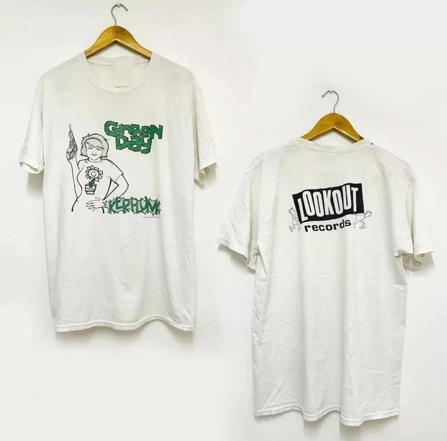 Vintage 90s Green Day Kerplunk Album Band T-Shirt