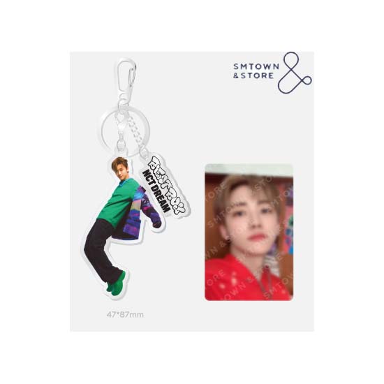 [SMTOWN & STORE] АКРИЛОВОЕ КОЛЬЦО ДЛЯ КЛЮЧЕЙ + НАБОР ФОТОКАРТ - Beatbox
