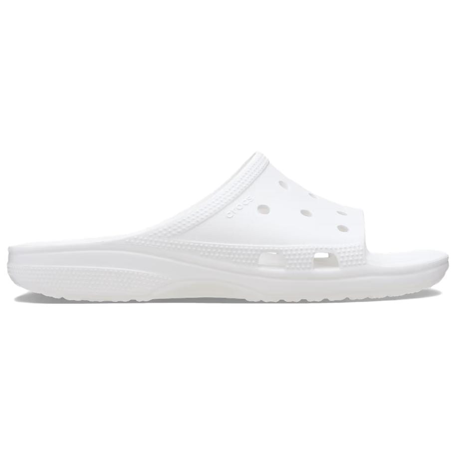 Crocs Шлепанцы мужские белые 213298