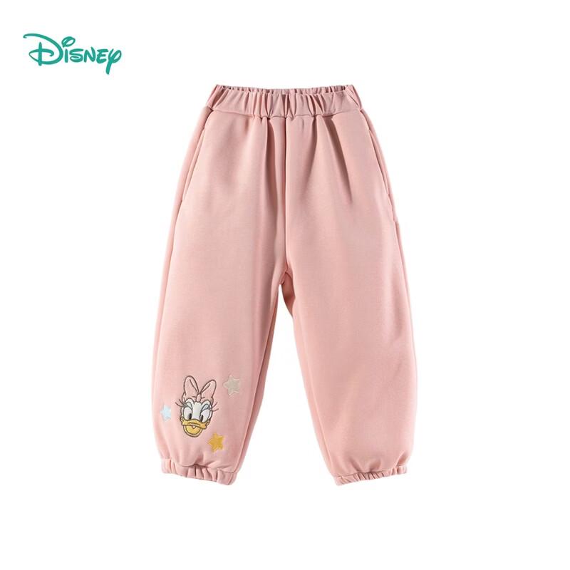 Disney Girls' Fleece-Lined Cartoon Warm Sweatpants