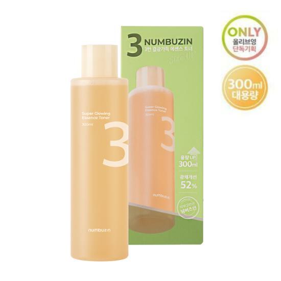NUMBUZIN No. 3 Essence Toner Full of Light 300ml Large Capacity Planning