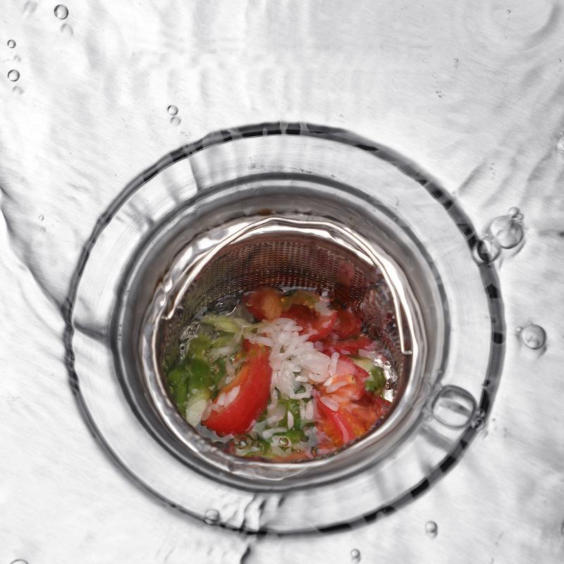 Нержавеющая сталь Кухонная мойка Сетчатый фильтр Заглушка Закрытое отверстие Раковина для умывальника Сливной фильтр Корзина с ручкой Слив Кухонные аксессуары