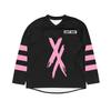 Lost Boy Machine Gun Kelly MGK Football Tee Jersey V-neck Summer Short Sleeve T-shirt Graphic Print Tee Casual Unisex Top