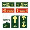 Luminous Self-Adhesive Floor Sticker for Fire Exit and Evacuation Pathway