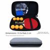 EVA Ping Pong Paddle Case Black Grey Hard Shell Storage Bag  Ping Pong Paddle