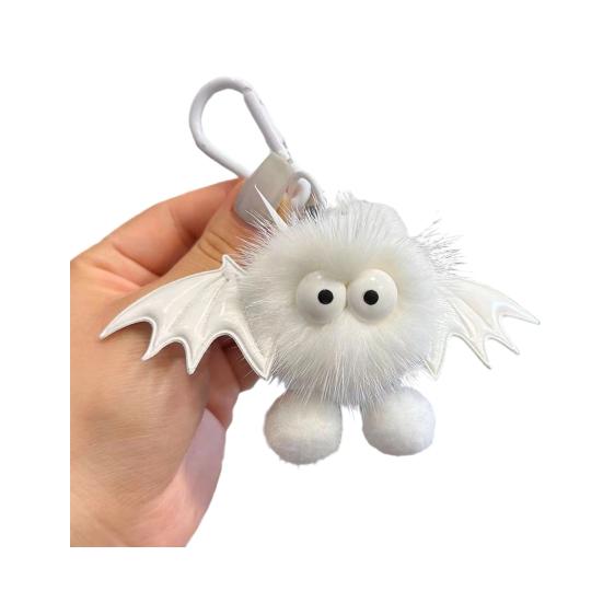 Yousheng Keychain Pendant Cartoon Doll Charm with Wings Plush Key Chain Versatile Decoration Keys Backpack Wallet Accessories