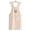 Cotton Japanese Waist Aprons Breathable Cooking Smock Simple Coffee House Aprons  Boys and Girls